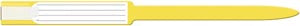 MEDICAL ID SOLUTIONS 12" SELF ADHESION INSERT WRISTBANDS - SOFT VINYL