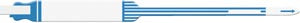 MEDICAL ID SOLUTIONS 12" TRI-LAMINATE WRISTBAND - IMPRINTER