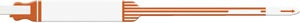 MEDICAL ID SOLUTIONS 12" TRI-LAMINATE WRISTBAND - IMPRINTER