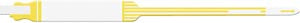 MEDICAL ID SOLUTIONS 12" TRI-LAMINATE WRISTBAND - IMPRINTER