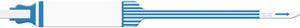 MEDICAL ID SOLUTIONS 12" TRI-LAMINATE WRISTBAND - IMPRINTER