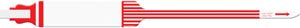MEDICAL ID SOLUTIONS 12" TRI-LAMINATE WRISTBAND - IMPRINTER