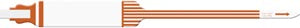 MEDICAL ID SOLUTIONS 12" TRI-LAMINATE WRISTBAND - IMPRINTER