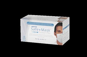 MEDICOM SAFE+MASK® PREMIER PLUS EARLOOP MASK
