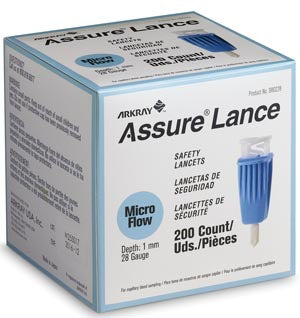 ARKRAY ASSURE® LANCE SAFETY LANCETS
