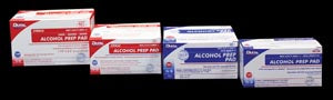 ALCOHOL PREP PAD DUKAL 70% STRENGTH ISOPROPYL 1.75"X 3.3" 100PCS/BOX 10BOX/CASE