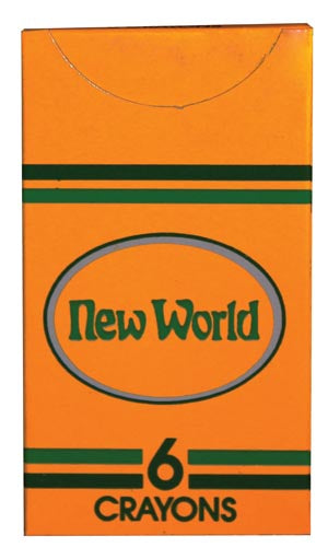 NEW WORLD IMPORTS CRAYONS & COLORING BOOK