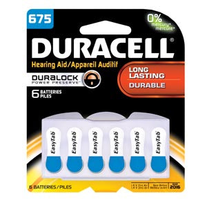 DURACELL® HEARING AID BATTERY