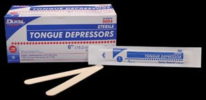 DUKAL TONGUE DEPRESSORS