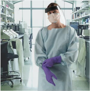 HALYARD PROCEDURE GOWN CHEMOTHERAPY DRUG TESTED