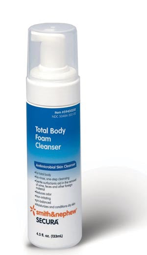 SMITH & NEPHEW SECURA™ TOTAL BODY FOAM CLEANSER
