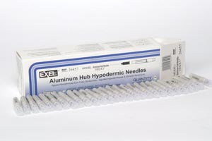EXEL ALUMINUM HUB NEEDLES