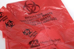 MEDEGEN INFECTIOUS WASTE BAGS