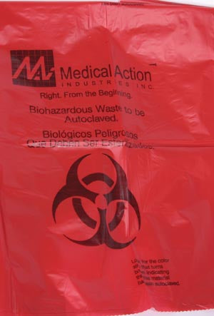 MEDEGEN AUTOCLAVABLE BIOHAZARD BAGS