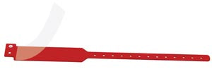 MEDICAL ID SOLUTIONS PROTECTIVE SHIELD TRI-LAMINATE WRISTBANDS