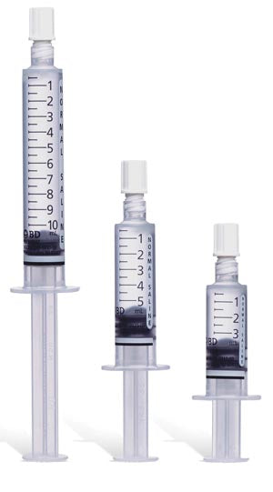 BD Posiflush Saline Syringes, Pre-Filled