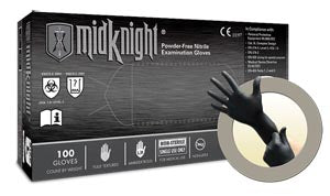 ANSELL MICROFLEX MIDKNIGHT® POWDER-FREE NITRILE EXAM GLOVES