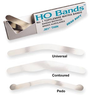 MICROBRUSH HO BANDS™ TOFFLEMIRE MATRIX BANDS