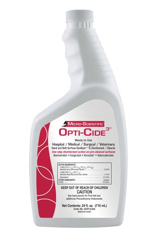MICRO-SCIENTIFIC OPTI-CIDE3® DISINFECTANT