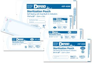 MYDENT DEFEND+PLUS STERILIZATION POUCHES