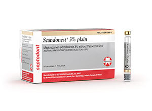SEPTODONT SCANDONEST ANESTHETIC