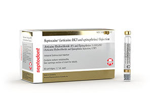 SEPTODONT SEPTOCAINE ANESTHETIC