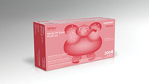 VENTYV NITRILE POWDER FREE EXAM GLOVE PLUS 3.5 (ELEPHANT)