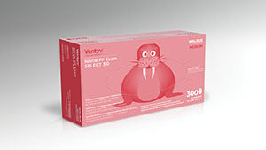 VENTYV NITRILE POWDER FREE EXAM GLOVE SELECT 3.0 (WALRUS)