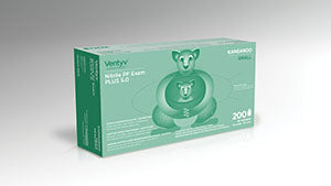 VENTYV NITRILE POWDER FREE EXAM GLOVE PLUS 5.0 (KANGAROO)