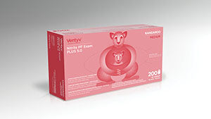 VENTYV NITRILE POWDER FREE EXAM GLOVE PLUS 5.0 (KANGAROO)