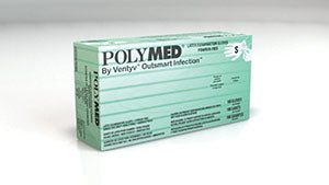 VENTYV POLYMED LATEX EXAM POWDER-FREE GLOVES