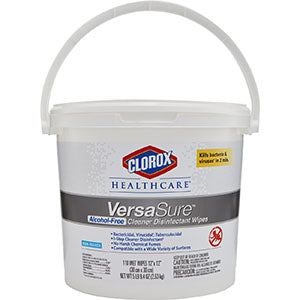 CLOROX VERSASURE CLEANER DISINFECTANT WIPES