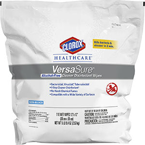 CLOROX VERSASURE CLEANER DISINFECTANT WIPES