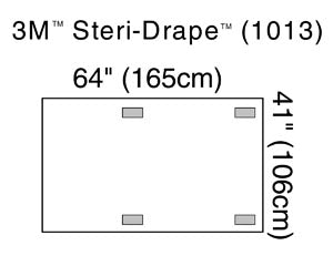 3M™ STERI-DRAPE™ C-ARM DRAPES/FLUROSCOPE DRAPE