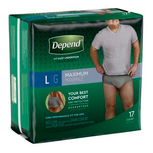 KIMBERLY-CLARK DEPEND® PROTECTIVE UNDERWEAR