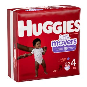KIMBERLY-CLARK HUGGIES® LITTLE MOVERS DIAPERS