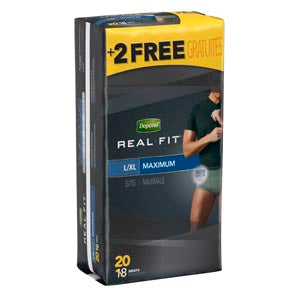 KIMBERLY-CLARK DEPEND® PREMIUM UNDERWEAR