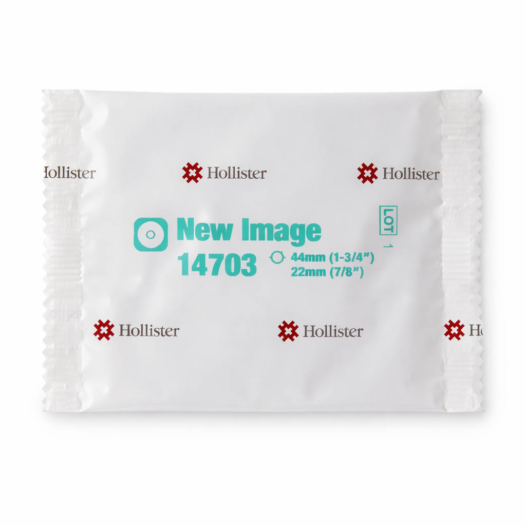 Hollister New Image™ 2-Piece Skin Barrier with Floating Flange – 1-3/4" Flange, 7/8" Pre-Sized (14703)