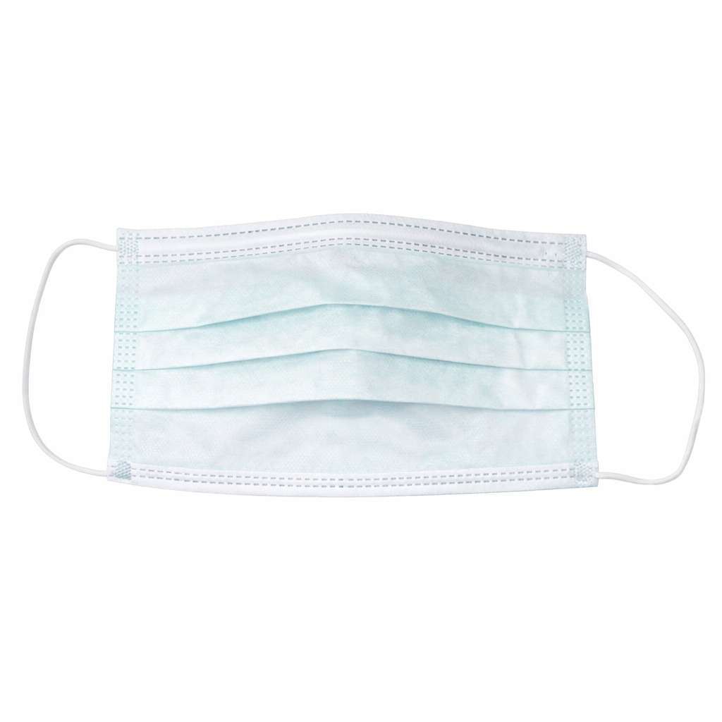 Aspen Bard Precept Isolation Mask – Yellow, Earloops, 500/Case (SKU: 15100)