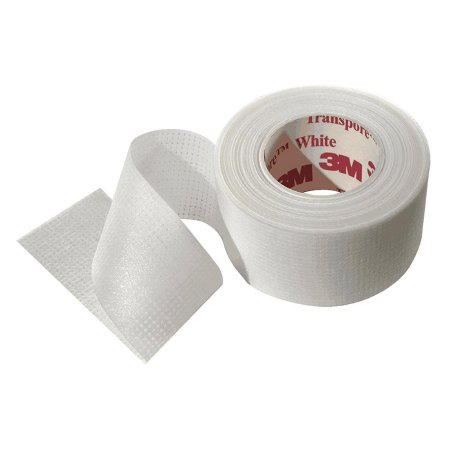 3M transpore plastic surgical tape, 1/2" x 10 yds (24/Box)