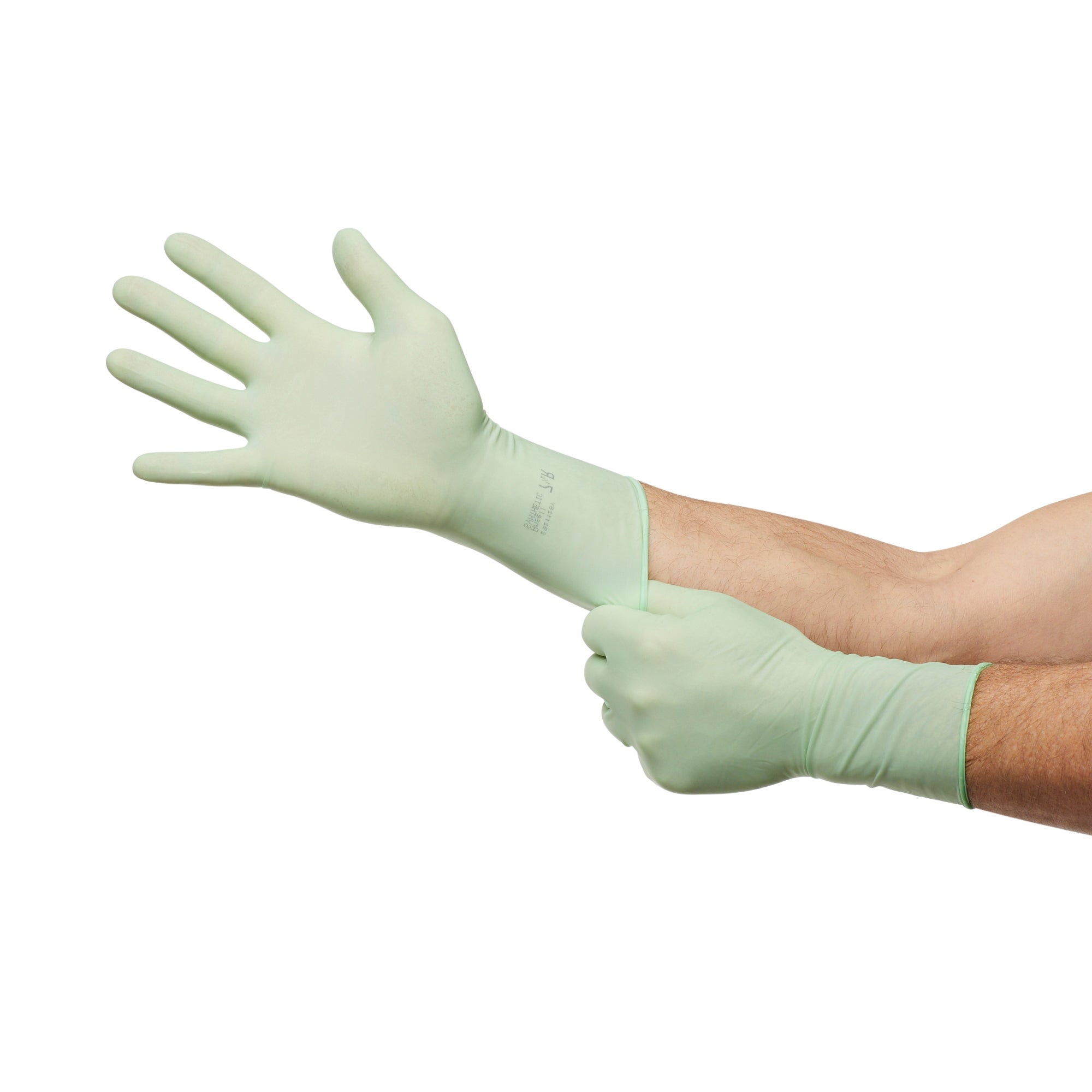 GAMMEX® Non-Latex PI Green Surgical Gloves – Size 7.5 (SKU: 20685275)