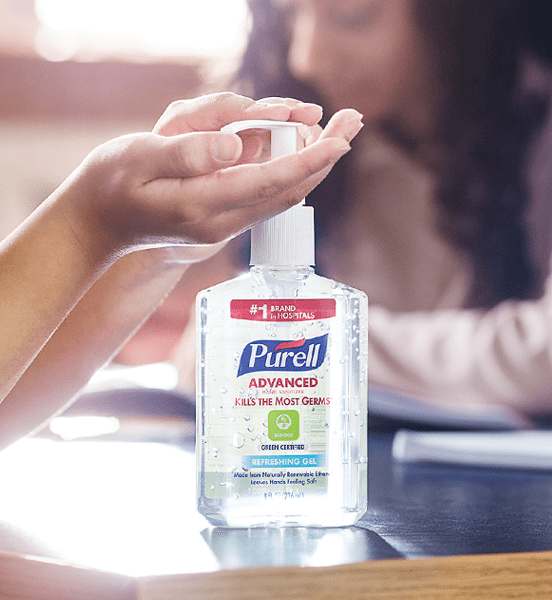 PURELL® Advanced Hand Sanitizer Gel – 20 fl oz Pump Bottle (3023-12)