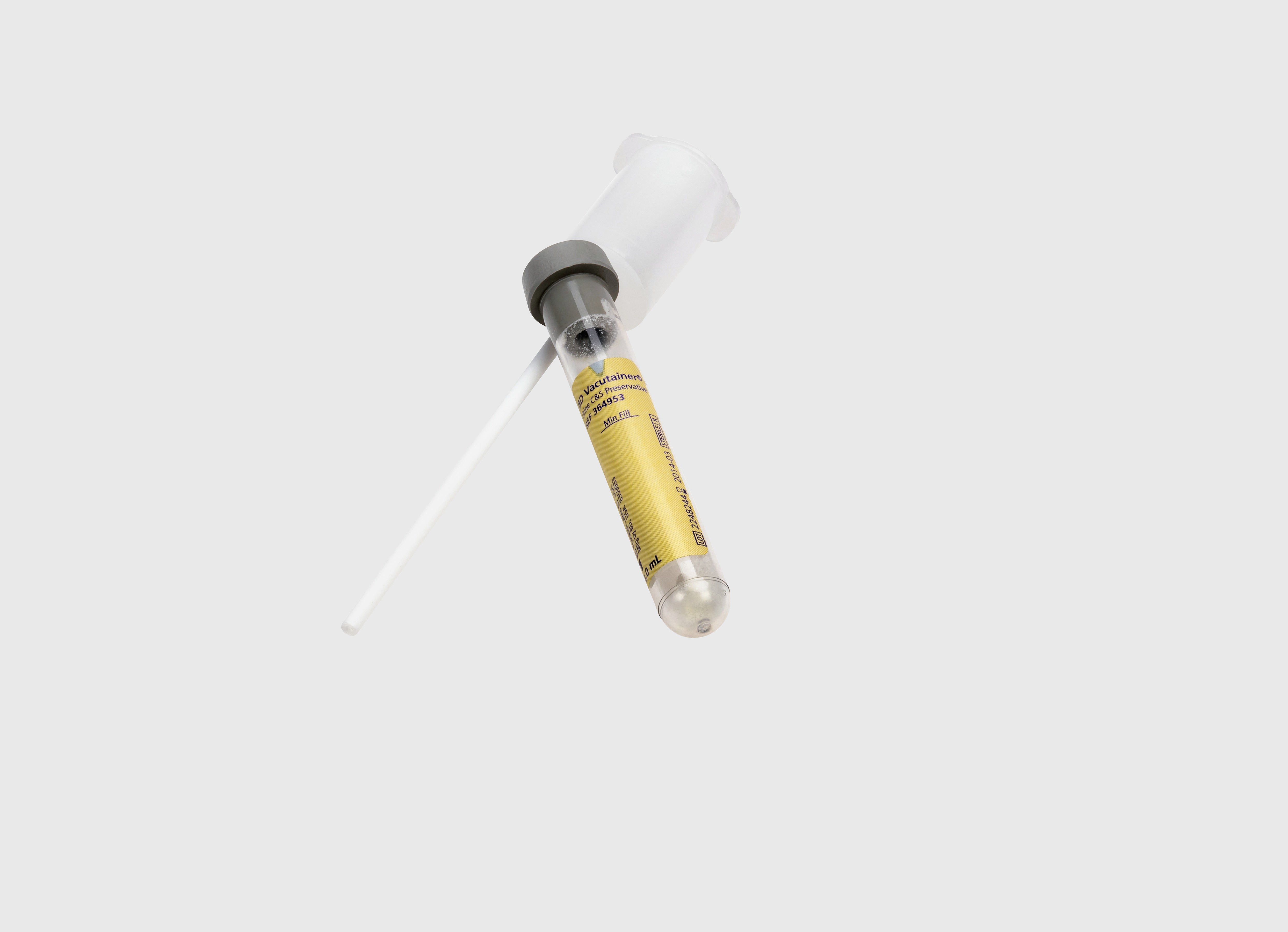 Bd vacutainer® urine transfer straw kit with 4.0 mL C&S tube (50/Box)