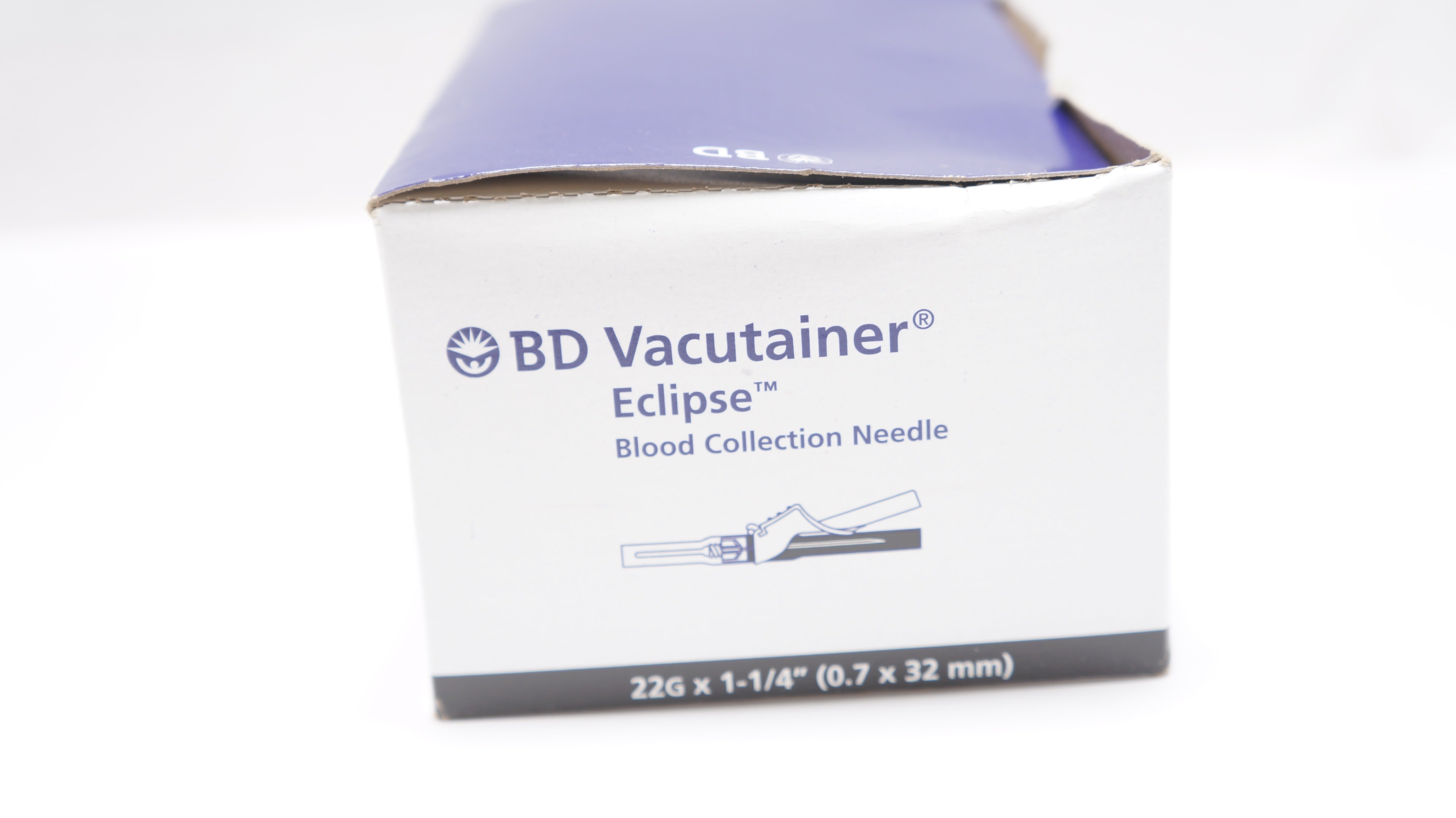 Bd vacutainer® eclipse™ blood collection needle 22G x 1-1/4" - 368608
