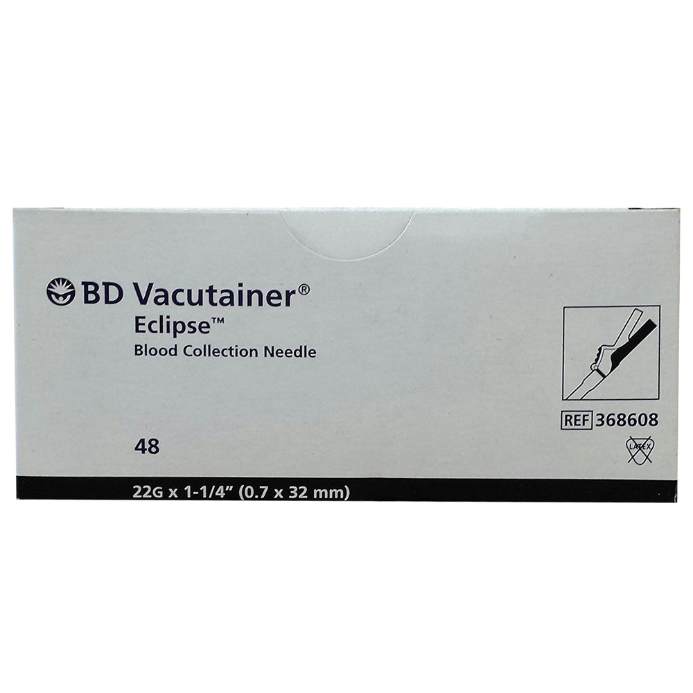 Bd vacutainer® eclipse™ blood collection needle 22G x 1-1/4" - 368608