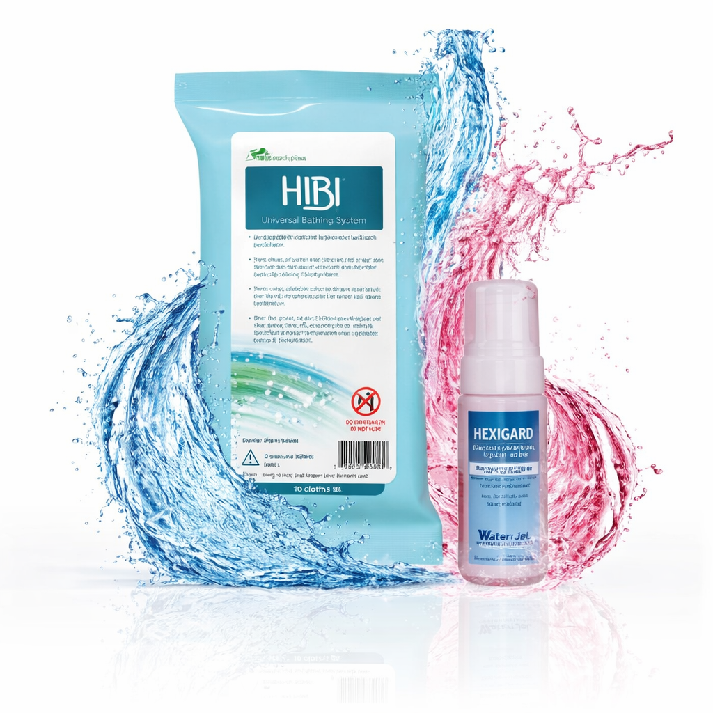Hibi® Universal Bathing System (HUBS) – Disposable Bathing Cloths (59910)