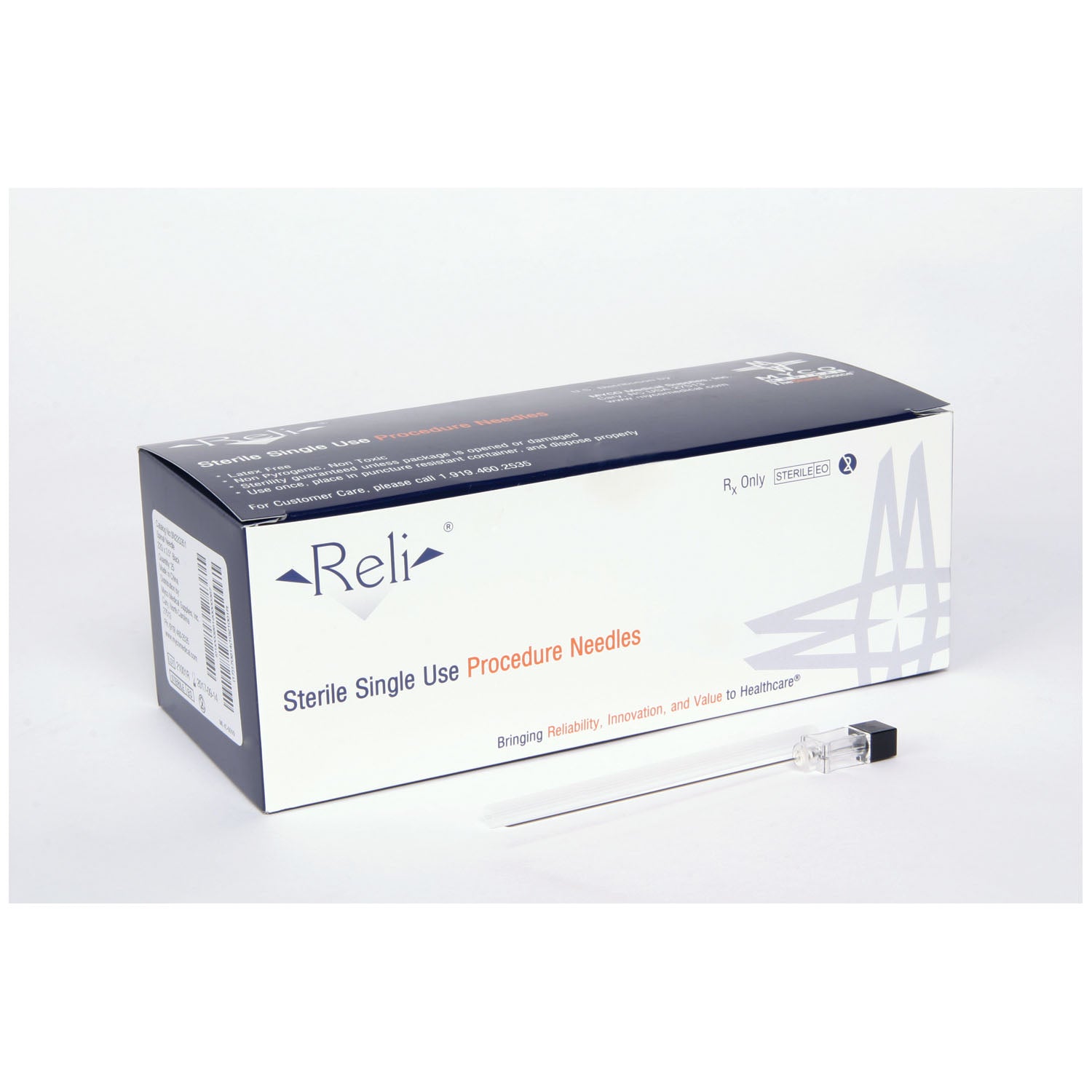MYCO RELI® QUINCKE POINT SPINAL NEEDLES