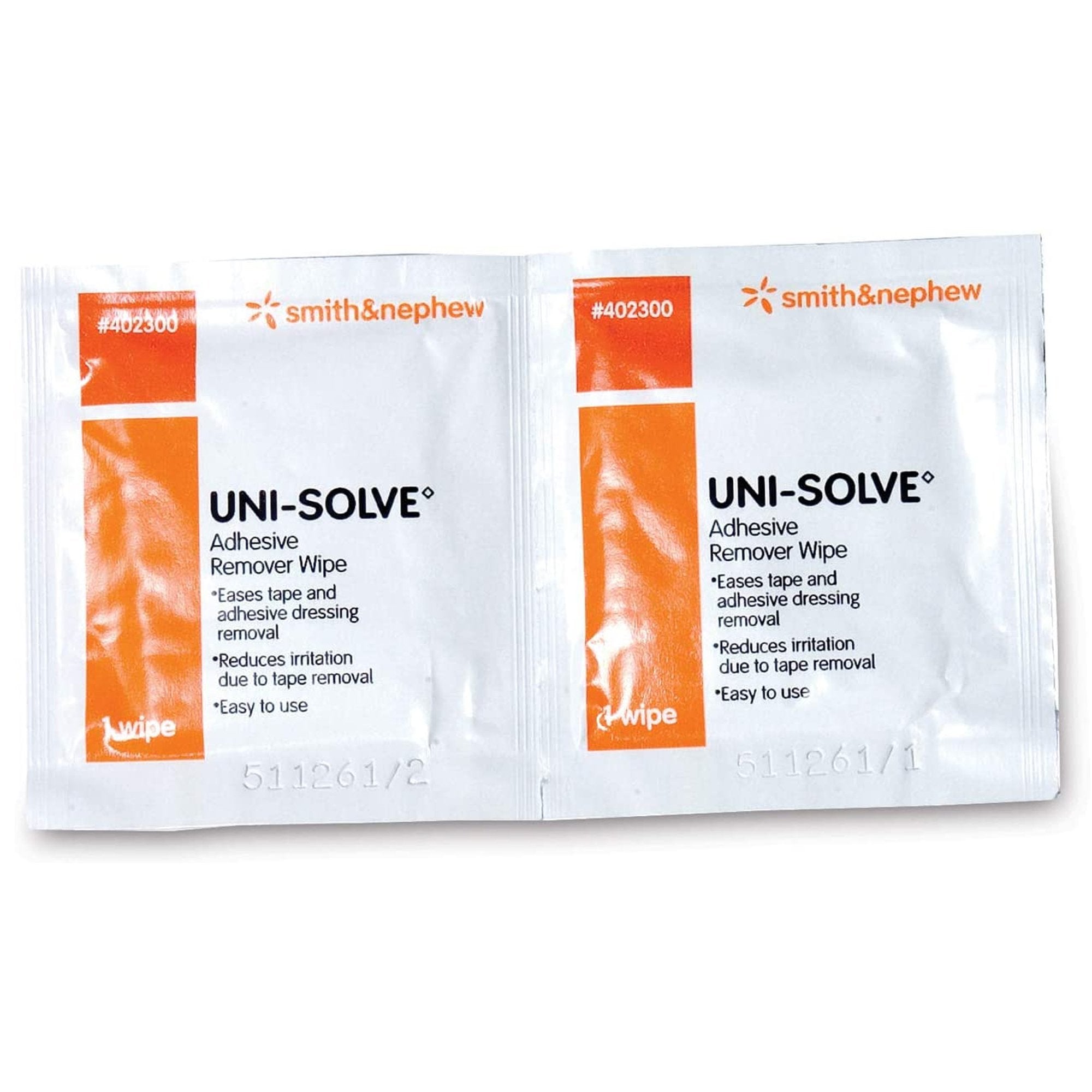 Smith and Nephew Uni Solve Adhesive Remover Wipes (402300)