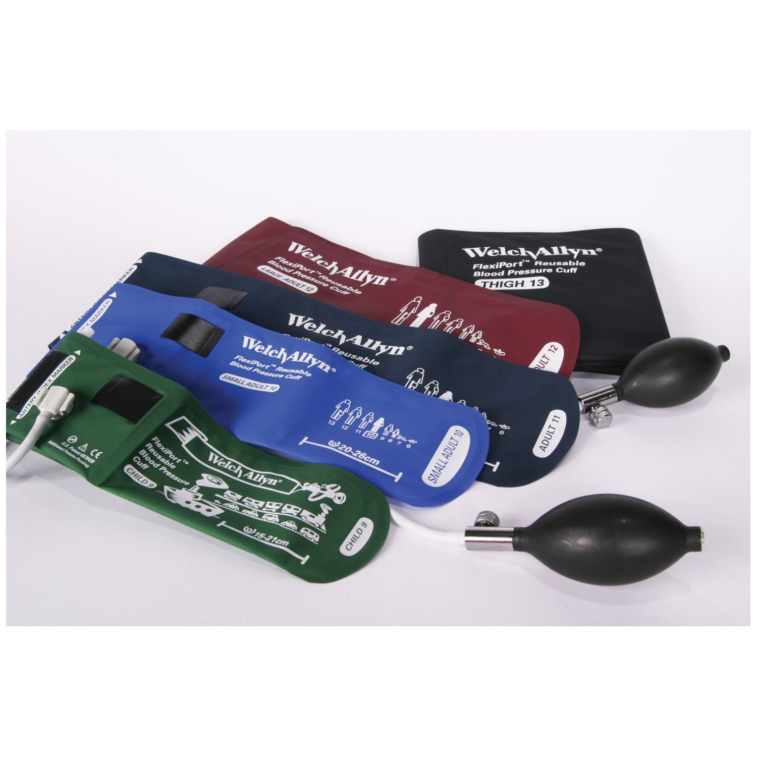 WELCH ALLYN REUSABLE FLEXIPORT CUFFS