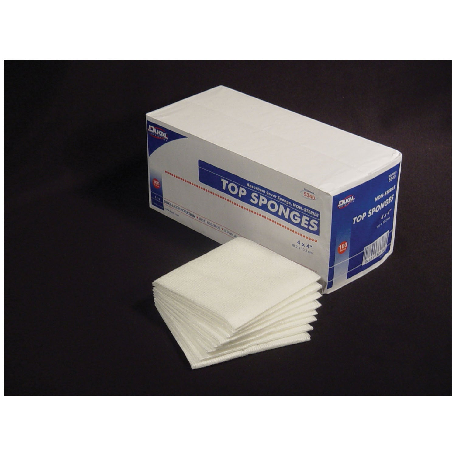 DUKAL TOP SPONGES - NON-WOVEN FACING COVER SPONGE